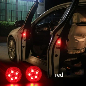 Сигнальные Огни Безопасности Дверей автомобиля для Ford Focus 2 3 ST RS Fiesta Mondeo Tuga Ecosport Fusion