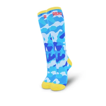 Новые лыжные носки Зимние уличные зимние утепленные зимние носки с высокой трубкой И полной петлей Зимние носки Спортивные Лыжи Сноубордические чулки Детские