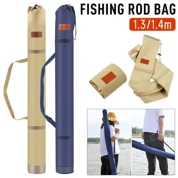 Многофункциональная сумка для рыболовных зонтов, сумка для хранения рыболовных снастей большой емкости, утолщенный холст, износостойкий для рыболова