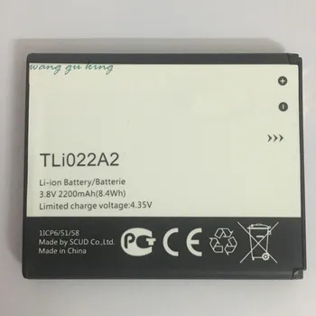 3,8 В Новый высококачественный аккумулятор TLi022A2 2200 мАч для запасной батареи Alcatel