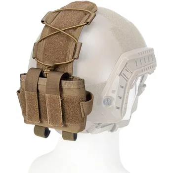 Тактический чехол MK2 для шлема, чехол для аккумулятора, сумка-противовес для шлема, NVG для переноски аккумулятора, Страйкбол, Охота, спорт на открытом воздухе, нейлон