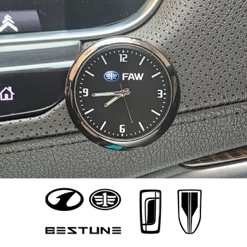 Автомобильные Кварцевые Часы Со Светящимся Автомобильным Внутренним Цифровым Креплением Для FAW Bestune B70 B50 T99 Hongqi H9 HS5 HS7 HS9 Аксессуары