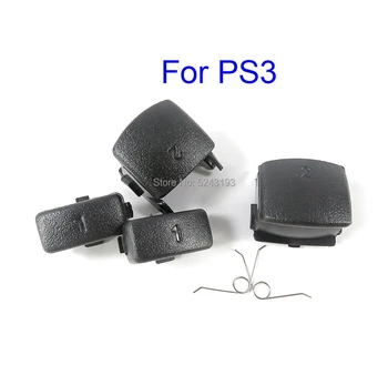 100 комплектов Замены контроллера Sony PS3 Номер 1 2 Кнопки запуска Пружины Ремонтная деталь Кнопки L1 R1 L2 R2