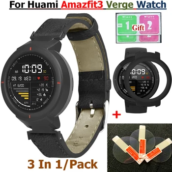 Рамка ремешка для наручных часов Huami Amazfit Verge, ремешок для наручных часов, Защитная пленка для экрана, чехол для браслета Amazfit3 Verge