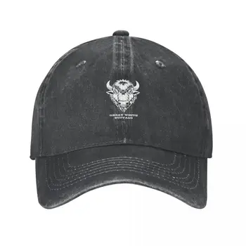 Большая белая кепка Buffalo, Ковбойская шляпа, шляпа с диким мячом, одежда для регби и гольфа, мужская и женская