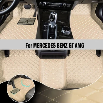 Изготовленный на заказ автомобильный коврик для MERCEDES BENZ GT AMG 2seat 2015-2019 годов выпуска, обновленная версия, аксессуары для ног, ковры