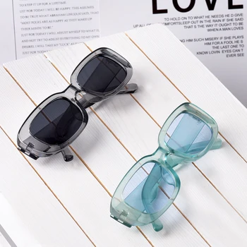 квадратные солнцезащитные очки 2021 года, роскошные брендовые солнцезащитные очки для путешествий, маленькие прямоугольные очки, мужские и женские ретро-очки