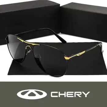 Для CHERY TIGGO 3 4 5 7 PRO 8 Высококачественные роскошные мужские солнцезащитные очки для вождения с поляризацией, роскошные брендовые солнцезащитные очки с защитой от бликов, мужские и женские солнцезащитные очки для вождения