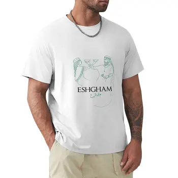 Эшгам - древнеперсидская футболка с надписью Love, винтажная одежда больших размеров, мужские винтажные футболки