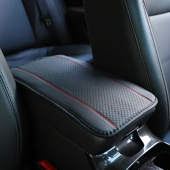 универсальная накладка на подлокотник из волокнистой кожи для Ford Focus Fiesta C-Max S-Max Ka Mondeo