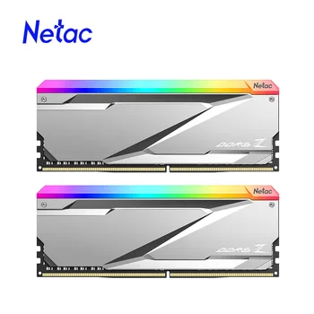 Netac Memoria Ram DDR5 32 ГБ (16 ГБ x 2) 6200 МГц 6600 МГц 7200 МГц Двухканальный XMP3.0 DDR5 RGB Ram для Игрового компьютера Diy