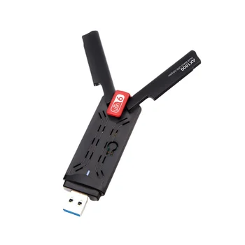 1800 Мбит/с Wifi 6 USB 3.0 Адаптер 2.4 G 5.8G WiFi6 Ключ Поддержка Сетевой карты Win 7 10 11 ШТ.