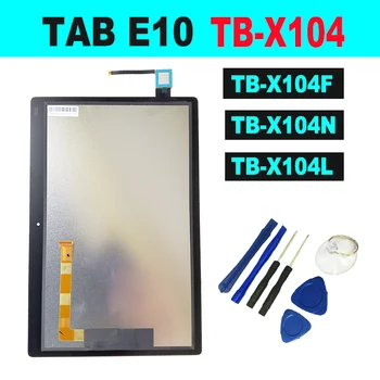 Для Lenovo TAB E10 TB-X104F TB-X104N TB-X104L TB-X104 x104 ЖК-дисплей С Сенсорным экраном и Цифровым Преобразователем в сборе