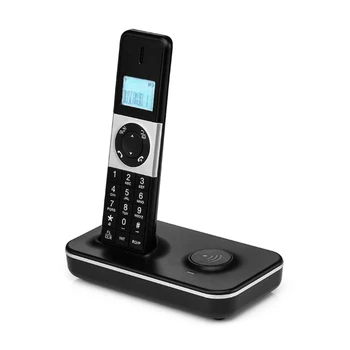 Стационарный телефон с дисплеем Вызывающего абонента D1002 Цифровой Беспроводной телефон