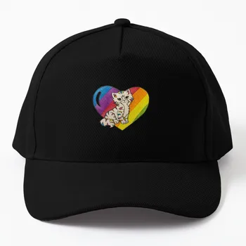 Бейсбольная кепка Lisa Heart Kitty в стиле хип-хоп, детская бейсболка, бейсболка для женщин, мужская кепка