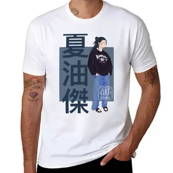 Новая футболка Geto Suguru, футболки для мальчиков, милые топы, мужские футболки с коротким рукавом