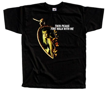 Twin Peaks V2 Кайл МакЛахлан 1990-1991 Футболка DTG, ЧЕРНАЯ, все размеры S-5XL