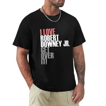 Я люблю Роберта Дауни-младшего. Получай! Футболка, винтажная футболка, футболка оверсайз, забавные футболки для мужчин