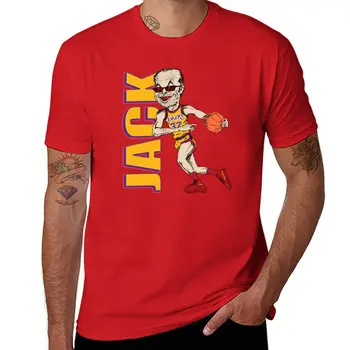 Новая футболка Jack Nicholson, однотонная футболка, белые футболки для мальчиков, мужские футболки