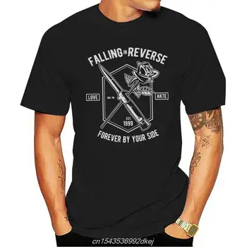 Мужская футболка Drewbacca Falling In Reverse, летние топы с круглым вырезом, футболка