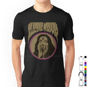 Одержимый электрическим волшебником | Идеальная подарочная футболка из 100% хлопка, Doom Metal Stoner, Doom The Chosen Few Drugula Fuzz, Черная масса