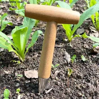 Домашнее садоводство Инструменты для посадки деревянных семян и луковиц Ручной Экскаватор Для удаления рассады Инструмент для сеялки