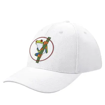 Бейсболка с красноглазой древесной лягушкой, шляпа для гольфа, бейсболка Snapback, роскошная кепка, Пляжная сумка, Дизайнерская мужская шляпа, женская