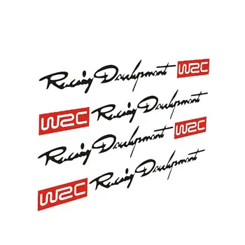 4шт Наклейки На Ручки Автомобиля WRC Rally Racing В Полоску Автомобильные Наклейки Виниловые для Renault Latitude Laguna Frendzy 20 Megane Kadjar Sand-up O