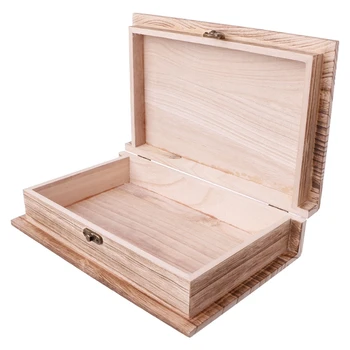 Деревянная Навесная Запирающаяся Коробка Для Хранения ювелирных Изделий Crfats Органайзер для мелочей