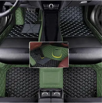 Индивидуальный автомобильный коврик из искусственной кожи для BMW E90 2006 2007 2008 2009 2010 2011 Защитите аксессуар интерьера вашего автомобиля