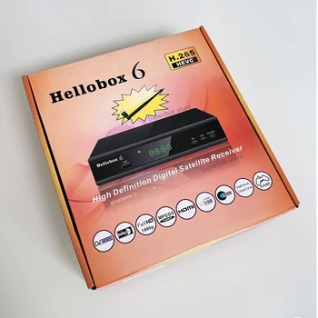 Спутниковый ресивер Hellobox 6 Поддерживает H.265 HEVC T2MI USB WiFi Auto Powervu Cline Hellobox6 Спутниковый ресивер Hellobox 6 Поддерживает H.265 HEVC T2MI USB WiFi Auto Powervu Cline Hellobox6 5