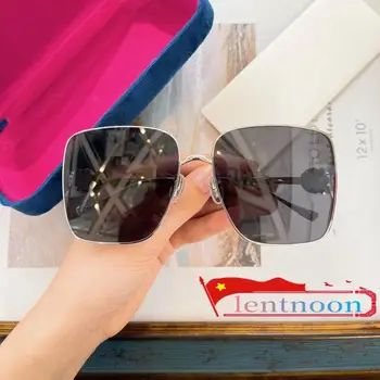Женские Солнцезащитные очки из сплава, модный бренд, разработанный для вечеринок за рулем на открытом воздухе, классические Солнцезащитные очки UV400 в стиле ретро-звезды класса люкс