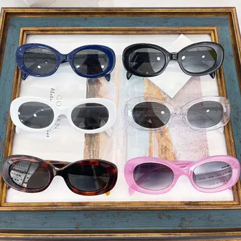 Новый тренд, Мужские И женские Модные Солнцезащитные очки из ацетата CL3535U, Винтажные оттенки, Женские Роскошные Очки, Поляризованные Очки UV400 С коробкой