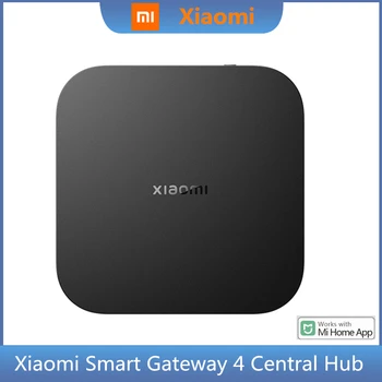 Оригинальный Xiaomi Smart Central Gateway 4 Bluetooth MESH 5 ГГц 10/100 Мбит/с Ethernet Порт Mijia intelligent Hub Работает с приложением mihome