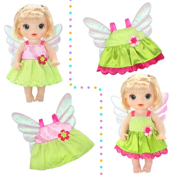 2022 НОВАЯ Кукольная одежда для 12 Дюймов 30 СМ baby alive doll Игрушки Аксессуары для Ползающих Кукол