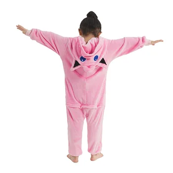 Детский косплей-костюм Pokemon Jigglypuff Onesie Kigurumi, детская пижама, Рождественская одежда для всего тела, подарок на Хэллоуин Детский косплей-костюм Pokemon Jigglypuff Onesie Kigurumi, детская пижама, Рождественская одежда для всего тела, подарок на Хэллоуин 3