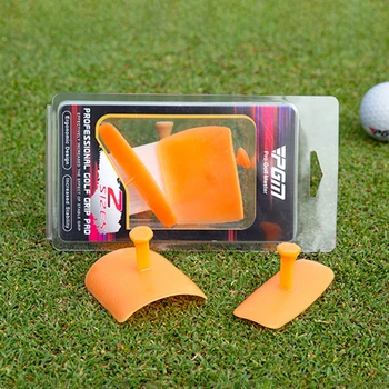 2шт Скотча для пальцев для гольфа Противоскользящие фрикционные наклейки для захвата клюшки для гольфа Силиконовый коврик для тренировки гольфа Аксессуары для обучения гольфу