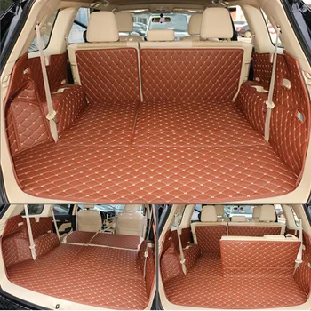 Коврики для багажника автомобиля на заказ для Toyota Highlander 7 мест - 2015 ковры для багажника грузового лайнера для стиля Highlander