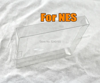 1 шт. для NES game box Прозрачный защитный чехол для картриджа, игровая карта, пластиковый чехол для домашних животных, коробки для NES