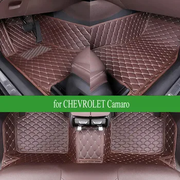 Автомобильные коврики CRLCRT для CHEVROLET Camaro 2016-2019 года выпуска Автомобильные накладки для ног Автомобильный ковер аксессуары для интерьера