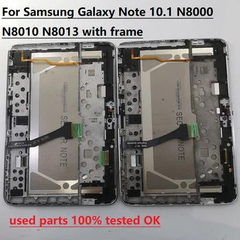 10,1 ЖК-Дисплей Для Samsung Galaxy Note 10,1 N8000 N8010 N8013 ЖК-дисплей С Сенсорным Экраном Digitizer В сборе С Рамкой Tablet LCD