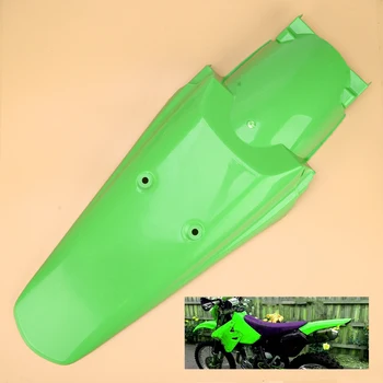 Зеленый Универсальный брызговик заднего крыла из пластика для мотоцикла Dirt Bike
