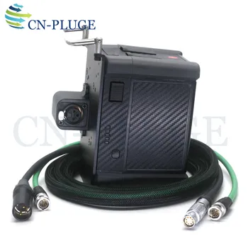 Портативный Портативный Адаптер питания XLR с 3-контактным креплением к Батарейной Плате типа B для камер ARRI ALEXA 35/RED V-RAPTOR XL