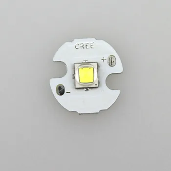 CREE XM-L2 U3 Холодный белый светодиодный излучатель с 16-миллиметровой алюминиевой нагревательной звездой