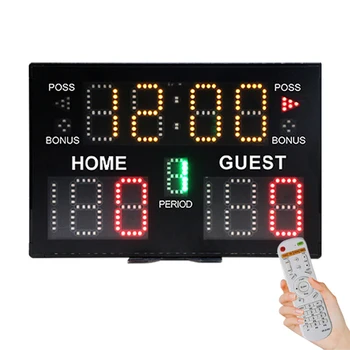 Настольное цифровое светодиодное табло для баскетбола, волейбола, тенниса, бокса Настольное цифровое светодиодное табло для баскетбола, волейбола, тенниса, бокса 0