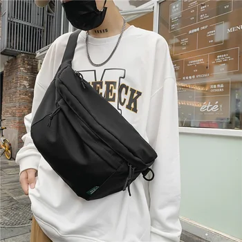 Нейлоновая спортивная нагрудная сумка, модная студенческая сумка через плечо, женская сумочка через плечо 01-CH-xknlxb