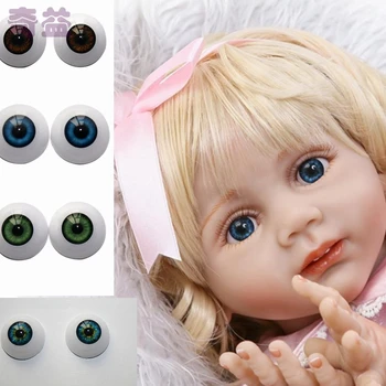 1 пара кукольных глазок Reborn Supplies 24 мм акриловое глазное яблоко Подходит для 28 